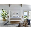Pemberly Row Modern / Contemporary Rattan Bench in Natural Finish