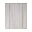 Pemberly Row Contemporary End Table in Weathered White Finish