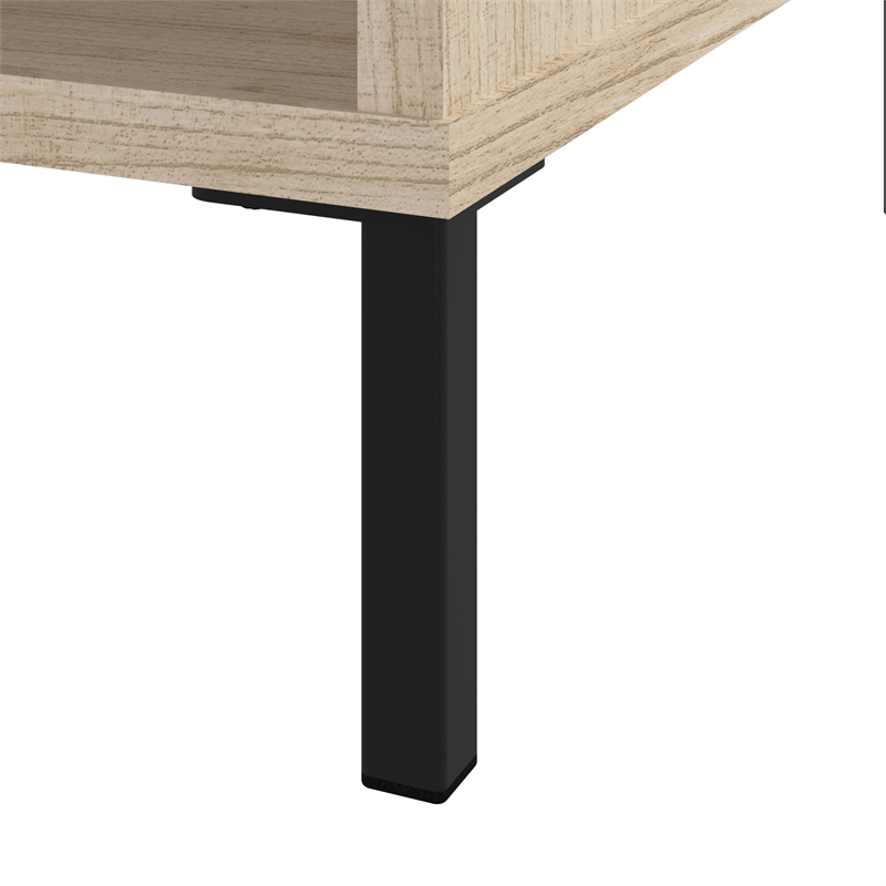 Pemberly Row End Table with Drawer in Natural Elm - Engineered Wood