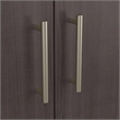 Pemberly Row Tall Kitchen Pantry Cabinet in Storm Gray - Engineered Wood