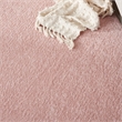 Pemberly Row 8' x Round Pink Fabric Outdoor Area Rug (8' Round)