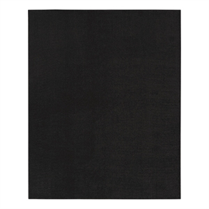Pemberly Row 8' x 10' Black Fabric Outdoor Area Rug (8' x 10')