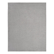 Pemberly Row 8' x 10' Silver Gray Fabric Outdoor Area Rug (8' x 10')