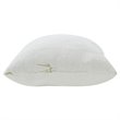 Pemberly Row Rayon and Polyester Fabric Standard/Queen Size Pillow in White