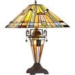 Pemberly Row 3 Light Mission Double Lit Table Lamp 16