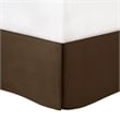Pemberly Row Modern 7-Piece Faux Suede Comforter Set in Coral