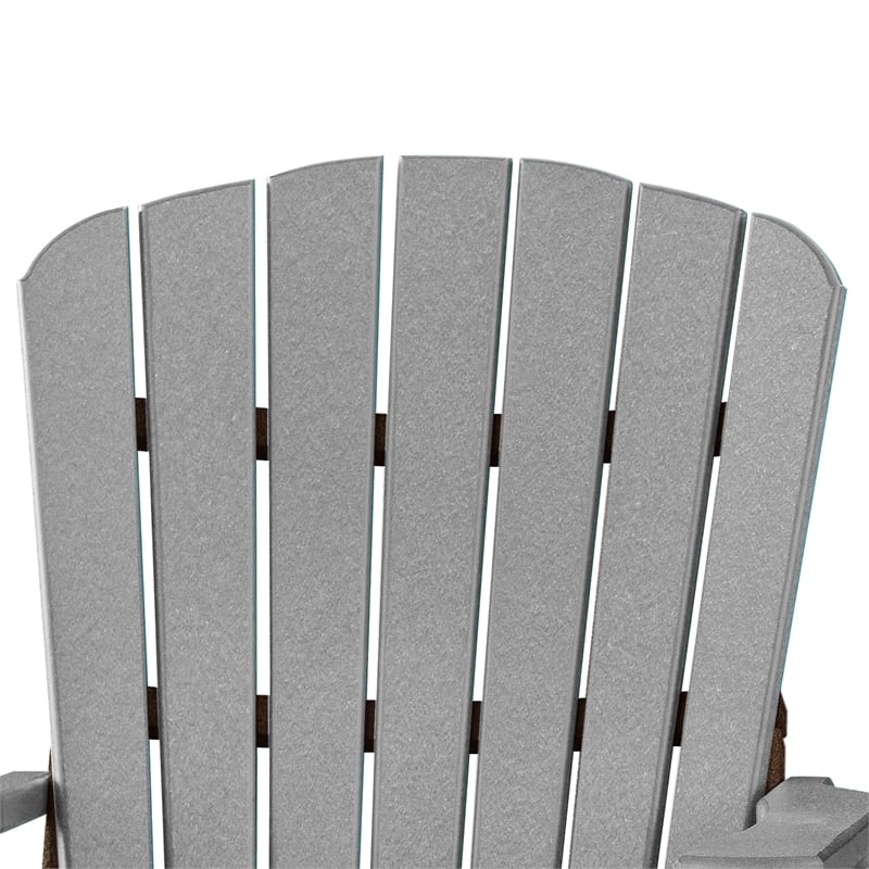 Pemberly Row Modern Double Balcony Height Glider with Center Table