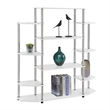 Pemberly Row Set of 2 No Tools Wall Bookshelf 47.25