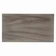 Pemberly Row Set of 2 Contemporary 2-Shelf Bookcases In Dusty Trail