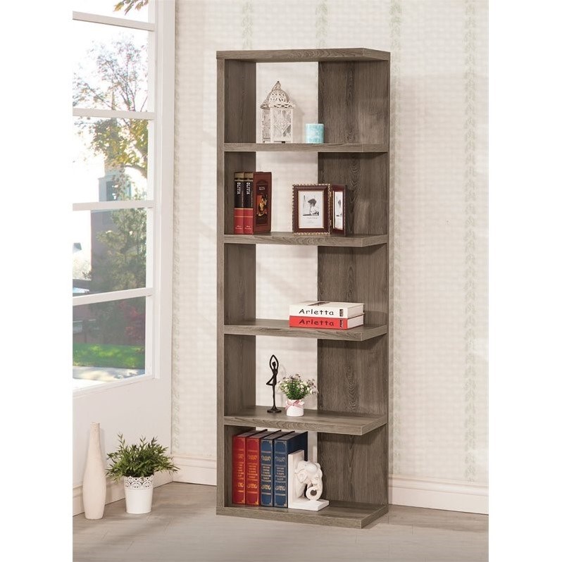 Pemberly Row Set of 2 5-Shelf 23.5