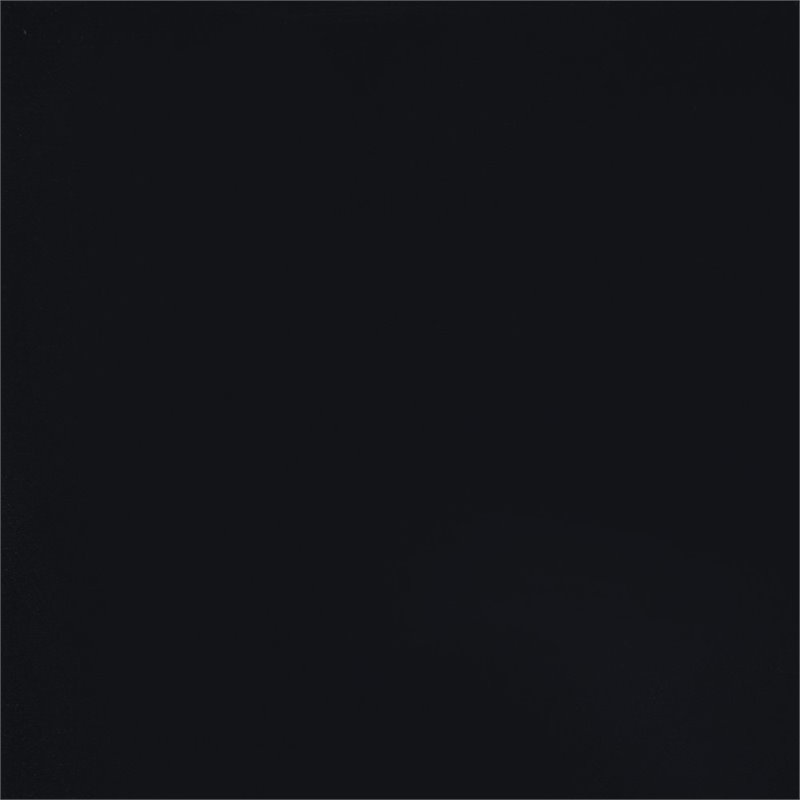 Pemberly Row Set of 2 4-Shelf Wood Geomec Snaking Bookcases in Black