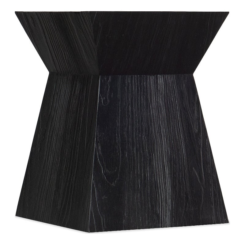 Pemberly Row Set of 2 Contemporary Living Room Shou Sugi Ban End Tables