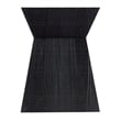 Pemberly Row Set of 2 Contemporary Living Room Shou Sugi Ban End Tables