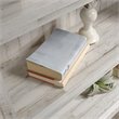 Pemberly Row Set of 2 Engineered Wood 3-Shelf Bookcases in White Plank