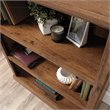 Pemberly Row Set of 2 Engineered Wood 3-Shelf Bookcases in Vintage Oak