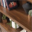 Pemberly Row Set of 2 Engineered Wood Bookcases in Grand Walnut