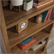 Pemberly Row Set of 2 5-Shelf Tall Bookcases in Sindoori Mango/Brown