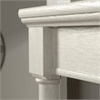 Pemberly Row Set of 2 Bookcases in Glacier Oak/Rosso Slate Accent