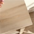 Pemberly Row Set of 2 Engineered Wood 3-Shelf Bookcases in Pacific Maple