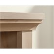 Pemberly Row Set of 2 Engineered Wood 3-Shelf Bookcases in Pacific Maple