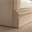 Pemberly Row Set of 2 Engineered Wood 3-Shelf Bookcases in Pacific Maple