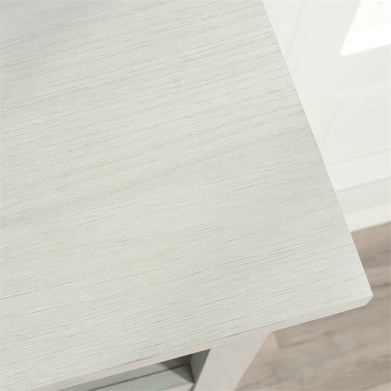 Pemberly Row Set of 2 Engineered Wood 3-Shelf Bookcases in Glacier Oak