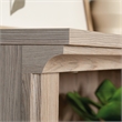 Pemberly Row Set of 2 Engineered Wood 3-Shelf Bookcases in Laurel Oak
