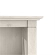 Pemberly Row Set of 2 Tall 5-Shelf Bookcases in Linen White Oak