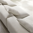 Pemberly Row 3-Piece Modular Upholstered Fabric Sofa in Salt
