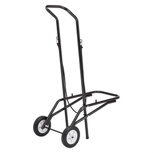 Pemberly Row 52&quot Modern Metal Dolly for Series 8100 and 9000 Chairs in Brown