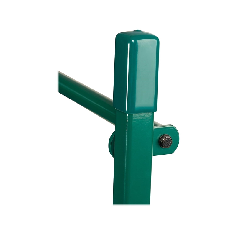 Pemberly Row 4-caster Powder-Coated Steel Metal Table Assist Dolly in Brown