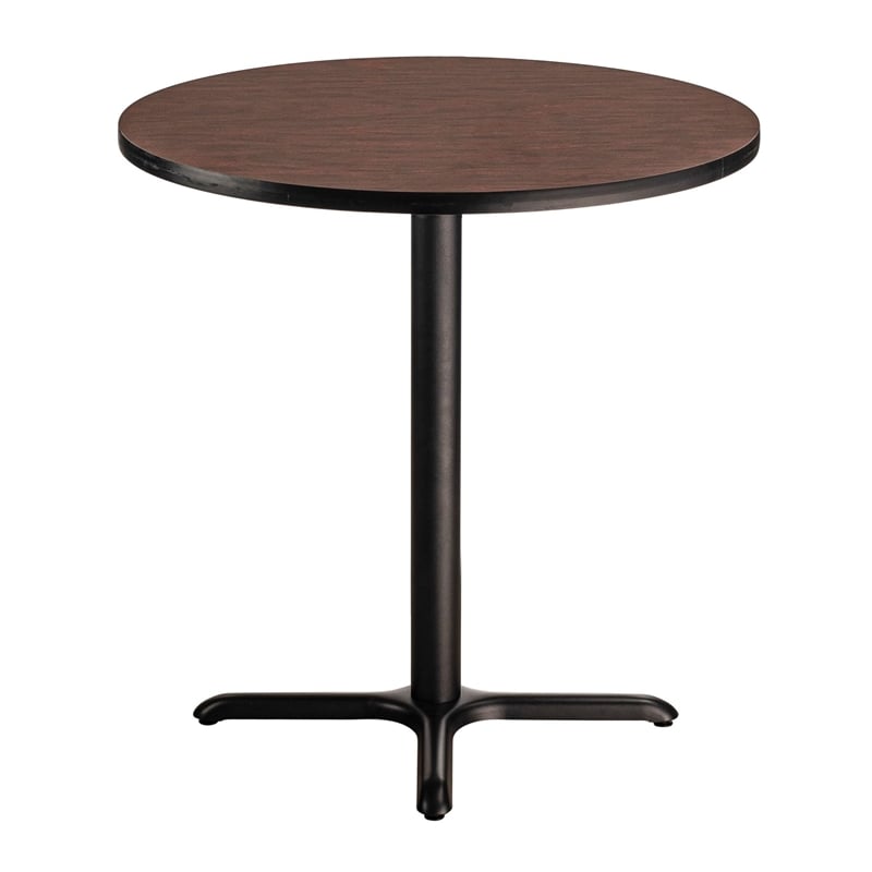 Pemberly Row Cafe Table Round X Base 36