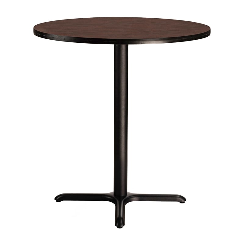Pemberly Row Cafe Table Round X Base 36