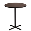 Pemberly Row Cafe Table Round X Base 42