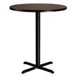 Pemberly Row Cafe Table Round X Base 42