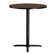 Pemberly Row Cafe Table Round X Base 42