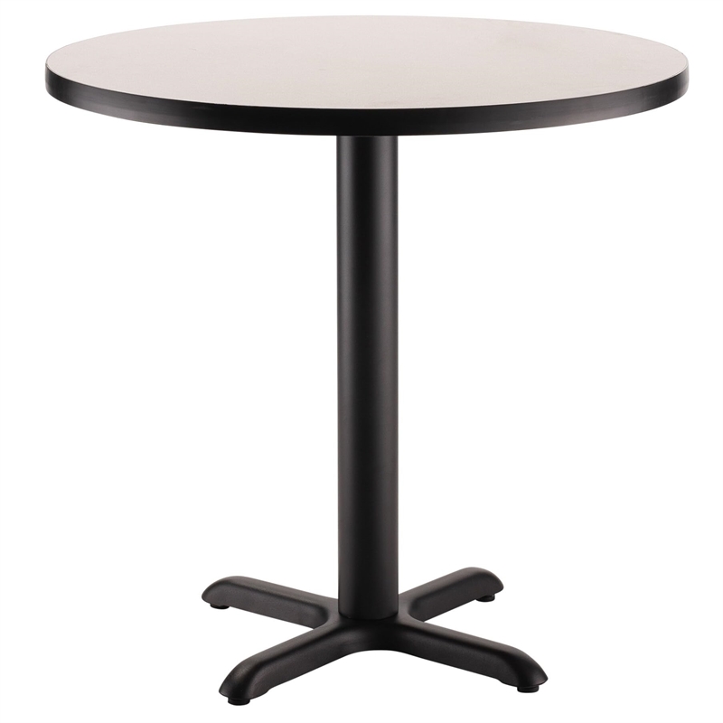 Pemberly Row Cafe Table Round X Base 30