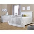 Pemberly Row Set of 2 4-in-1 Crib and Double Dresser in White