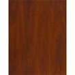 Pemberly Row Set of 2 60W Office Desk & Mobile File Cabinet in Hansen Cherry