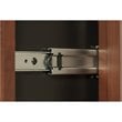 Pemberly Row Set of 2 66W L-Shaped Desk & Lateral File Cabinet in Hansen Cherry