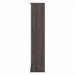 Pemberly Row Set of 2 Tall 5-Shelf Bookcase & Computer Table Desk in Storm Gray