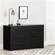 Pemberly Row 3-Set Full/Queen Platform Bed & Double Dresser & Nightstand