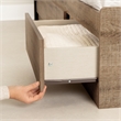 Pemberly Row Set of 3 Mates Twin Bed with 3 Drawers & 2 Nightstands