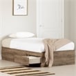 Pemberly Row Set of 3 Mates Twin Bed with 3 Drawers & Nightstand & Chest