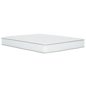 Pemberly Row Modern 9-Inch Polyurethane King Mattress in White