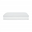 Pemberly Row Modern 9-Inch Polyurethane King Mattress in White