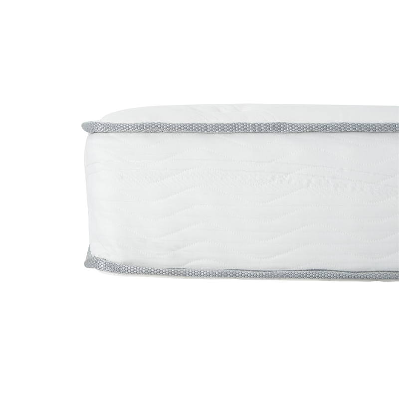 Pemberly Row Modern 9-Inch Polyurethane King Mattress in White