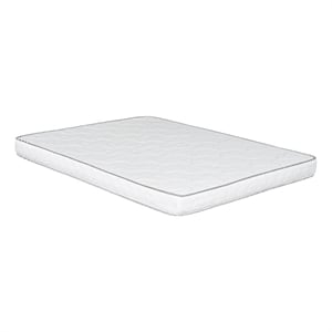 Pemberly Row Modern 6-Inch Polyurethane Full Mattress in White