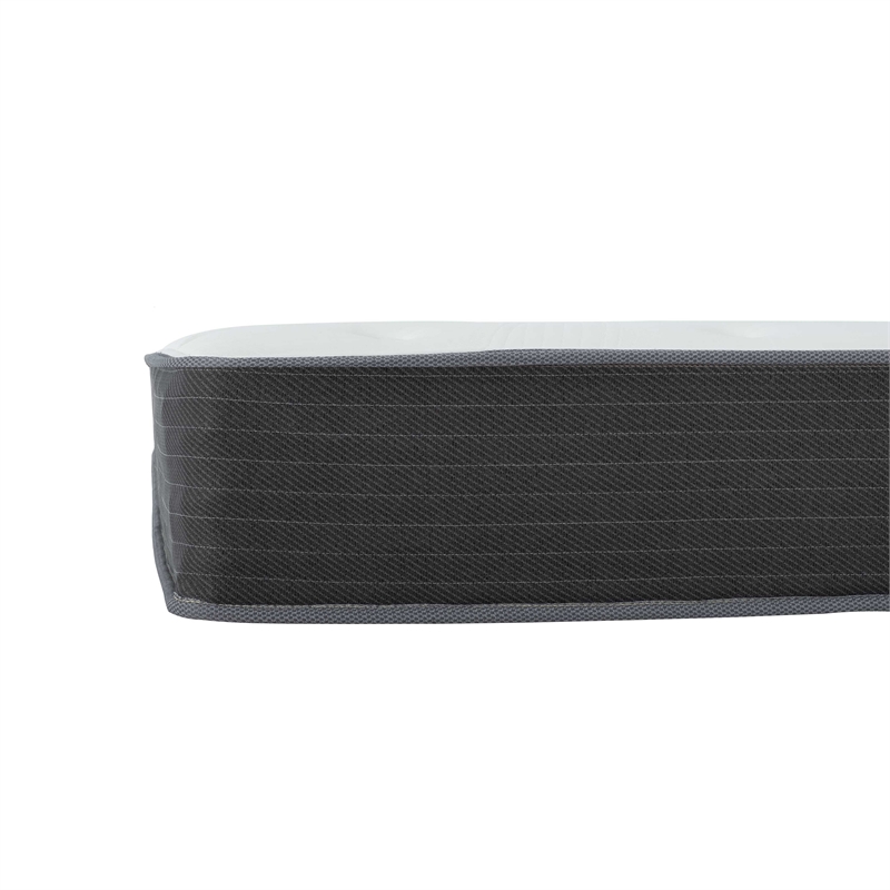 Pemberly Row Modern 8-Inch Polyurethane Full Mattress in White