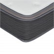 Pemberly Row Modern 12-Inch Polyurethane King Mattress in White